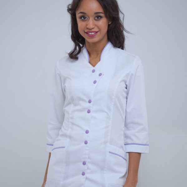 West White with Lilac