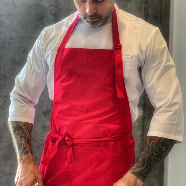 Фартук з нагрудником