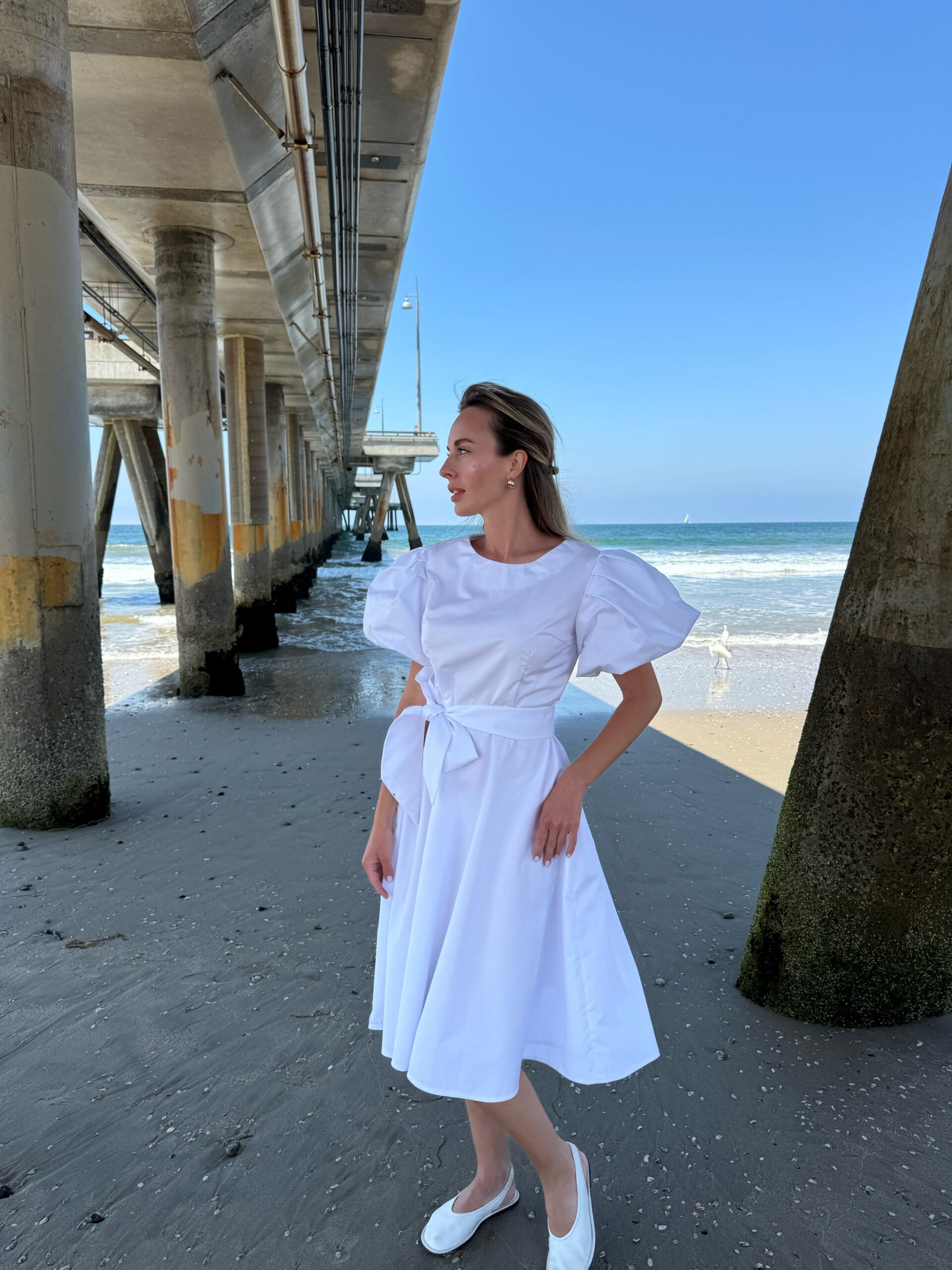 Kylie з рукавом- воланом White - Зображення 6