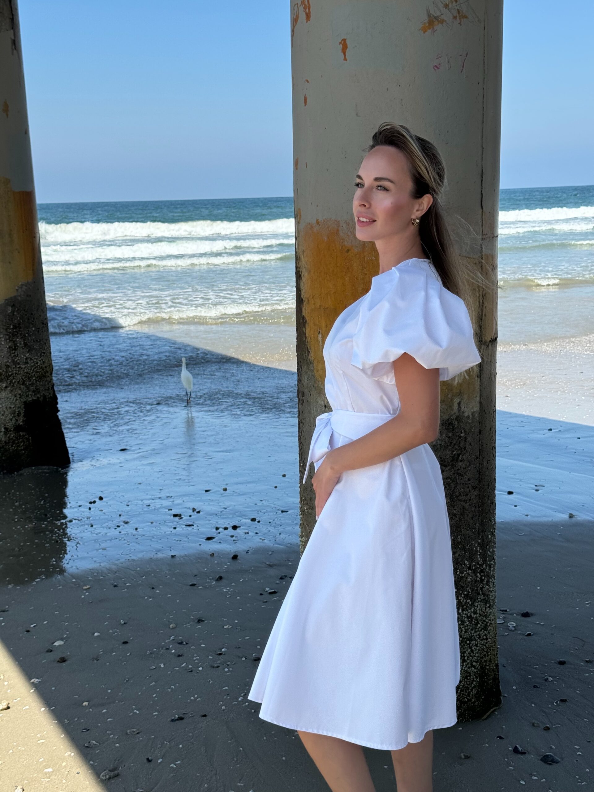 Kylie з рукавом- воланом White - Зображення 5