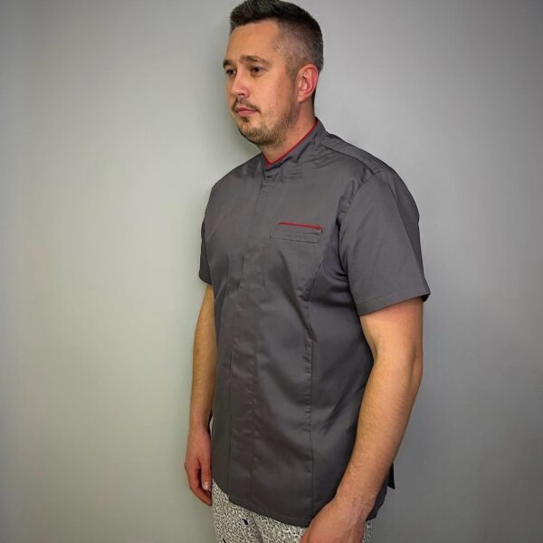 Travis Grey With Red