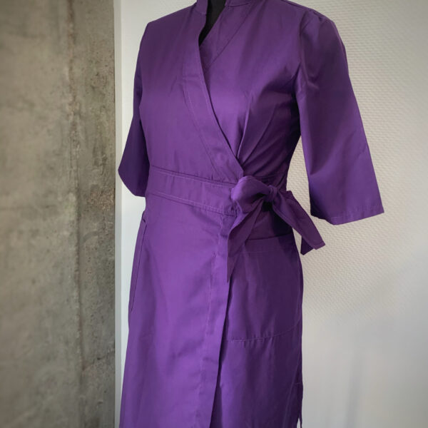 Халат для косметолога купити Україна violet Style Form