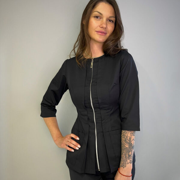 Feni Black (Silver Zipper)