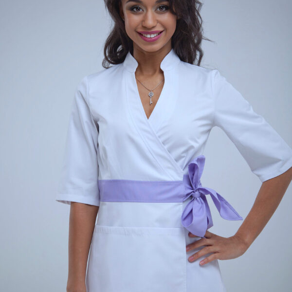 Bant White With Lilac