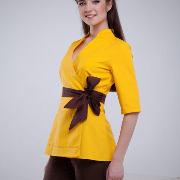 Bant Yellow With Brown